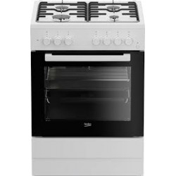 CUCINA 60CM 4F/GAS F.EL MULTIFUNZIONE BIANCO