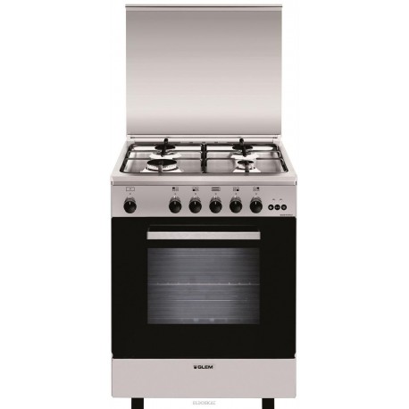 CUCINA GLEM DG66VI – 60CM – FORNO GAS – 4F