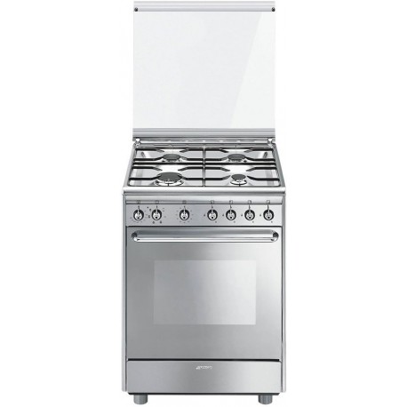 CUCINA SMEG 60X60 CL.A 4GAS F.ELETTR. CL.A